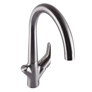 Смеситель для кухни под осмос Globus Lux LAZER GLLR-0222-8-STSTEEL №3