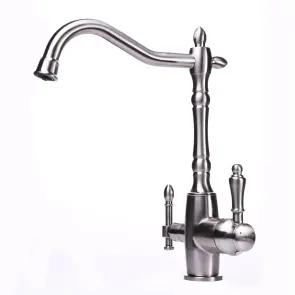 Змішувач для кухні під осмос Globus Lux LAZER GLLR-1000-8-STSTEEL №1