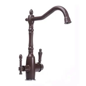 Смеситель для кухни под осмос Globus Lux LAZER GLLR-1000-6-MARONE №3