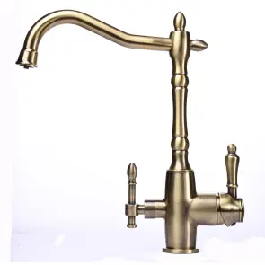 Змішувач для кухні під осмос Globus Lux LAZER GLLR-1000-9-BRONZE №2