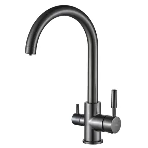 Змішувач для кухні під осмос Globus Lux LAZER GLLR-0333-11-GRAPHITE №2