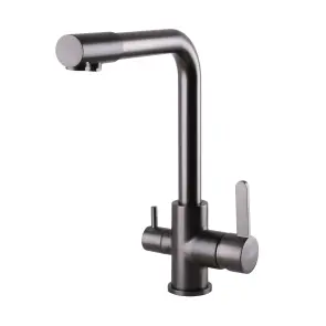 Змішувач для кухні під осмос Globus Lux LAZER GLLR-0444-11-GRAPHITE №1