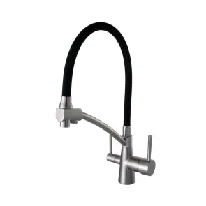 Смеситель для кухни под осмос Globus Lux LAZER GLLR-0700-8-STSTEEL №1