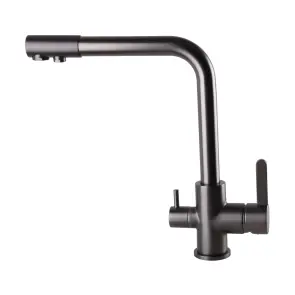 Змішувач для кухні під осмос Globus Lux LAZER GLLR-0444-11-GRAPHITE №4