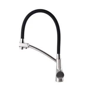 Смеситель для кухни под осмос Globus Lux LAZER GLLR-0700-8-STSTEEL №4
