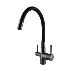Змішувач для кухні під осмос Globus Lux LAZER GLLR-0903-11-GRAPHITE №1