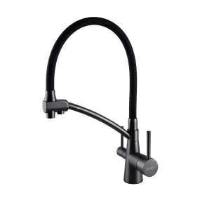 Змішувач для кухні під осмос Globus Lux LAZER GLLR-0700-11-GRAPHITE №1