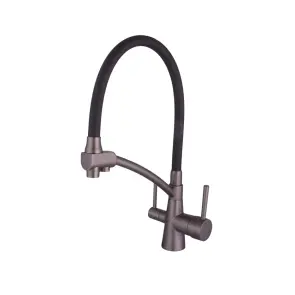 Змішувач для кухні під осмос Globus Lux LAZER GLLR-0700-11-GRAPHITE №2