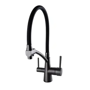 Змішувач для кухні під осмос Globus Lux LAZER GLLR-0700-11-GRAPHITE №3
