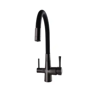 Змішувач для кухні під осмос Globus Lux LAZER GLLR-0903-11-GRAPHITE №4
