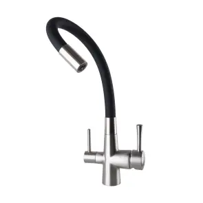 Смеситель для кухни под осмос Globus Lux LAZER GLLR-0903-8-STSTEEL №5