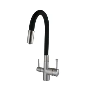 Смеситель для кухни под осмос Globus Lux LAZER GLLR-0903-8-STSTEEL №7