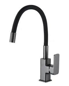 Смеситель для кухни Globus Lux Milano GLM-0203LR-11-GRAPHITE №1