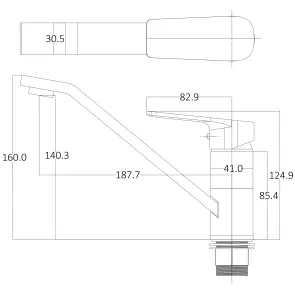Змішувач для кухні Globus Lux BONN GLB-0203Q №9