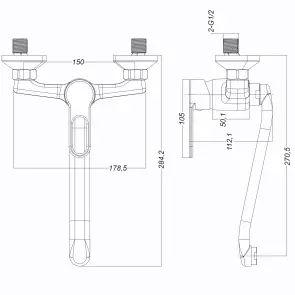 Змішувач для кухні Globus Lux Dolly GLD-0104 №5