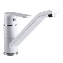 Змішувач для кухні Globus Lux Laguna GLA-0203Q-7-WHITE купити