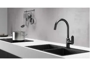 Смеситель для кухни Globus Lux Ontario GLO-0203S-BB №3