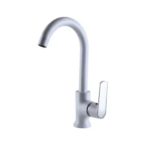 Змішувач для кухні Globus Lux Laguna GLA-0203SL-7-WHITE №1