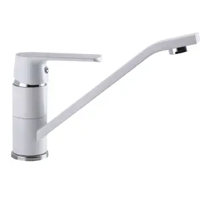 Змішувач для кухні Globus Lux Laguna GLA-0203Q-7-WHITE №3