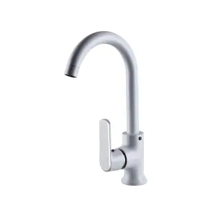 Змішувач для кухні Globus Lux Laguna GLA-0203SL-7-WHITE №3