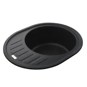 Гранітна мийка Globus Lux ARNO графіт 620х500мм-А0001 №2