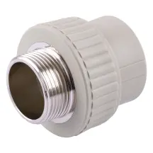 Муфта наружная резьба Vsplast PPR 25*3/4″ ** 1005