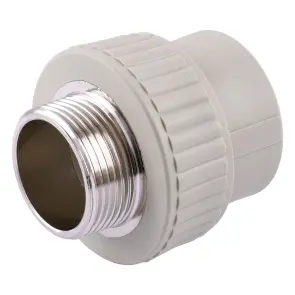 Муфта зовнішня різьба Vsplast PPR 25*3/4″ ** 1005 №1