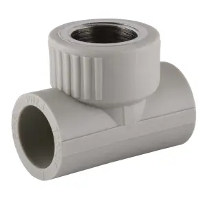 Тройник внутренняя резьба Vsplast PPR 32х1'' 1015 №1