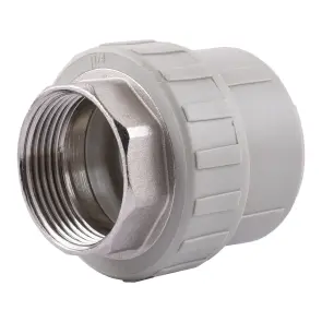 Муфта внутрішня різьба під ключ Vsplast PPR 50х1 1/2″ 1004 №1