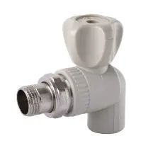 Кран радиаторный угловой Kalde PPR ф20x1/2 22013