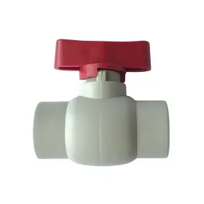 Кран шаровый(мини) Kalde PPR ф32 красный 20925 №1