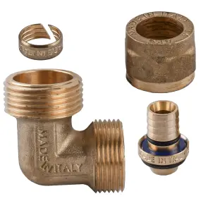 Уголок с наружной резьбой APE ITALY 753 L 3/4″х20 №4