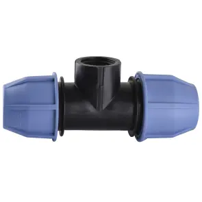 Тройник ПНД Vsplast 20*1/2*20 '' ** В 3002 №1