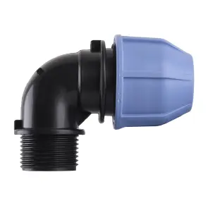 Коліно ПНД Vsplast 25*1 '' ** ЗР 4003 №1
