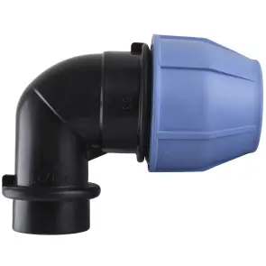 Коліно ПНД Vsplast 63*1 1/2 '' ВР 4002 №1