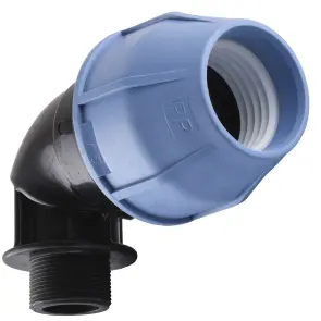 Коліно ПНД Vsplast 63*1 1/2 '' ЗР 4003 №2