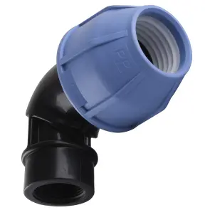 Коліно ПНД Vsplast 40*1 1/4 '' ВР 4002 №2