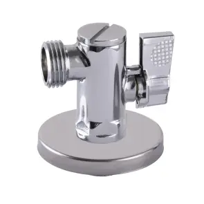 Кран шаровый угловой с фильтром SOLOMON 1/2″x1/2″ А7041(7043) №1