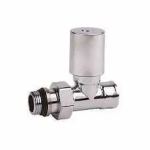 Кран вентильний прямий з американкою SOLOMON 1/2″ CHROM 1875 з ущільнювачем №2