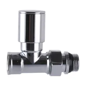 Кран вентильний прямий з американкою SOLOMON 1/2″ CHROM 1875 з ущільнювачем №4