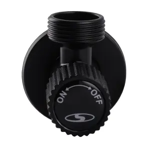 Кран кутовий кераміка SOLOMON EXCLUSIVE 1/2″X3/4″ 989 BB (BLACK/BLACK) ( 1шт.) №3