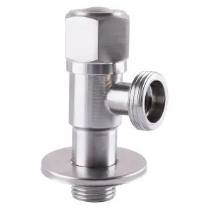 Кран кульовий кутовий Professional 1/2″х3/4″ NV-QP888 №1