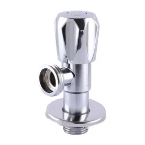 Кран вентильний кутовий Professional 1/2″X3/4″ NV-QP999 №1