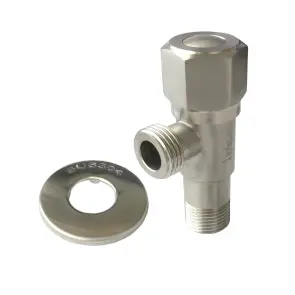 Кран кульовий кутовий Professional 1/2″х1/2″ NV-QP888 №2