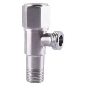 Кран кульовий кутовий Professional 1/2″х1/2″ NV-QP888 №4