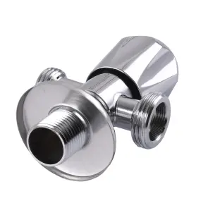 Кран вентильний кутовий Professional 1/2″X1/2″X3/4″ NV-QP555 №3