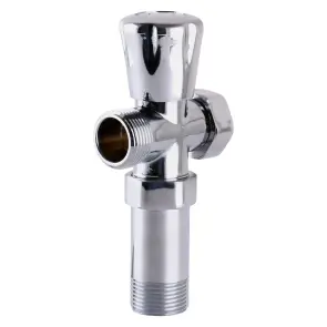 Кран вентильний для пральної машини SELBA 3/4″x3/4″x3/4″ з подовжувачем A7250 №3