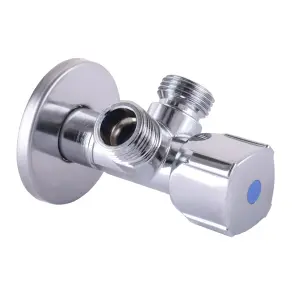 Кран шаровой угловой двойной SELBA 1/2″х 1/2″х1/2″ DOUBLE (SL1588) №2