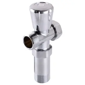 Кран вентильний для пральної машини SELBA 3/4″x3/4″x3/4″ з подовжувачем A7250 №4