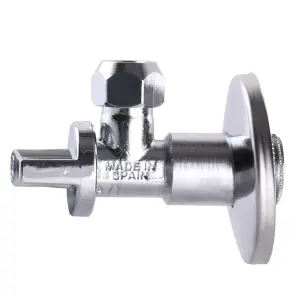 Кран кульовий кутовий ARCO 1/2″х 3/8″ DE610-660 AntiLime ( 2 шт,) №2